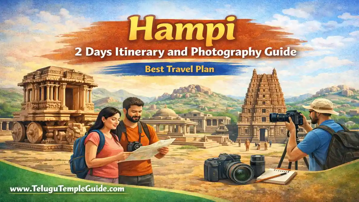 Hampi 2 Days Itinerary and Photography Guide Best 2026 Travel Plan