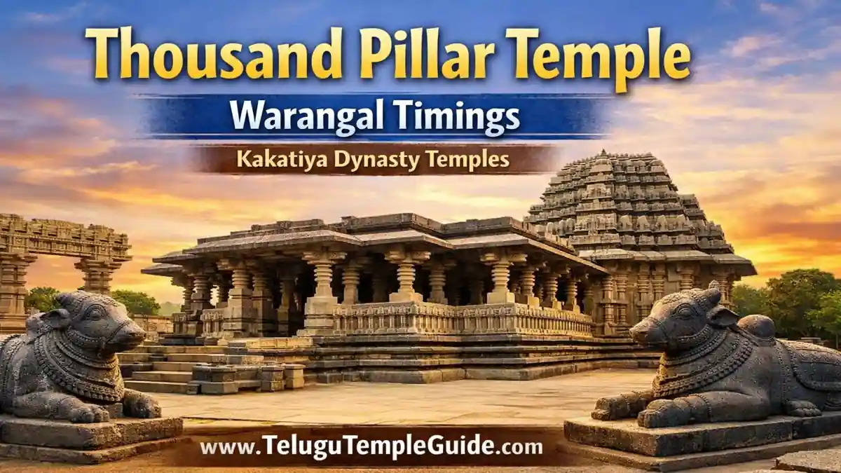 Thousand Pillar Temple Warangal Timings 7 Best Secrets to Visit!