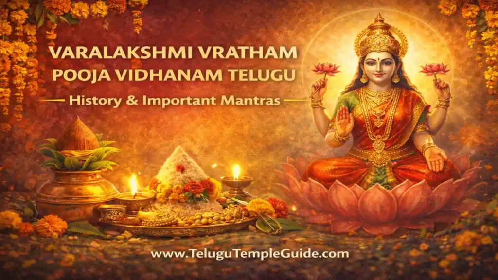 Varalakshmi Vratham Pooja Vidhanam Telugu 2026 Essential Secrets for Prosperity!