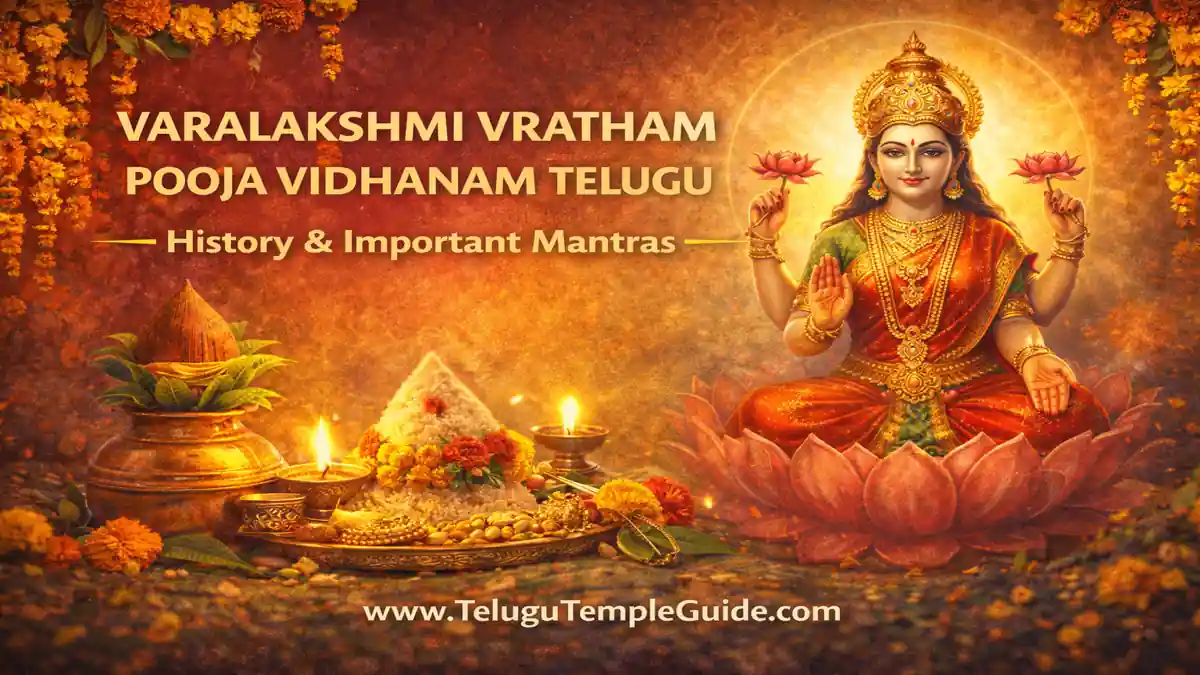 Varalakshmi Vratham Pooja Vidhanam Telugu 2026 Essential Secrets for Prosperity!