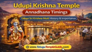 7 Best Facts Udupi Krishna Temple Annadhana Timings and Darshan Guide