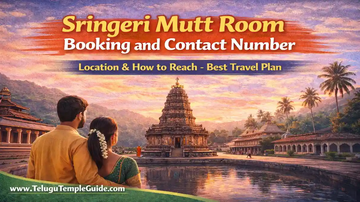 Ultimate Guide Sringeri Mutt Room Booking and Contact Number - 7 Best Tips